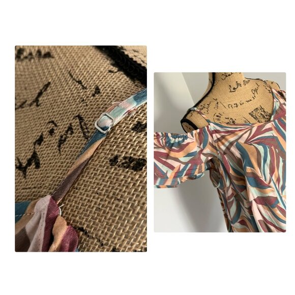 Lane Bryant Classic Cold-Shoulder Cami Top With Adjustable Straps Sz 20 NWT - Picture 5 of 10